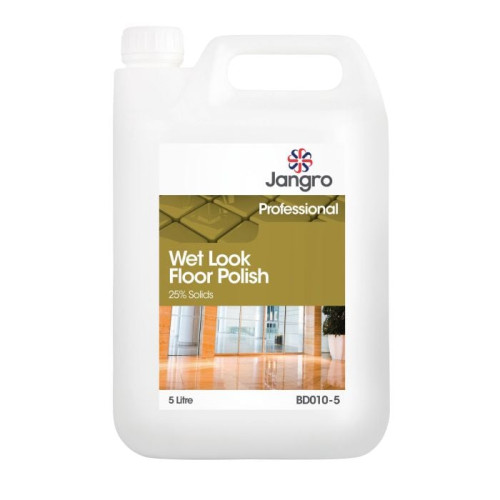 Simon Safety - BD010 Wet Look Floor Polish - 5 Litre - Case of 2