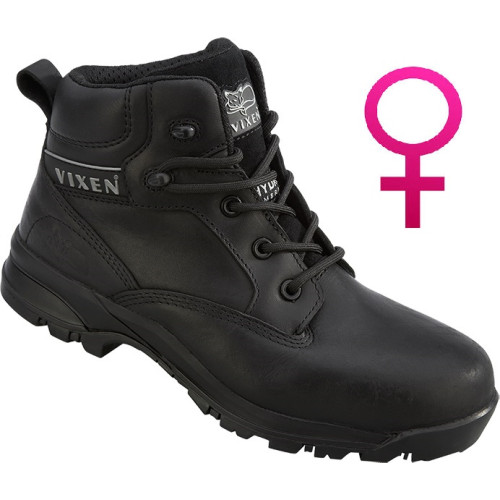 Ladies waterproof hot sale safety boots