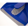 HN070 Dust Pan & Brush Set - Soft (Blue)